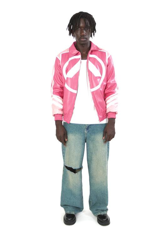 VON OLIVIER FLAMINGO VINTAGE LEATHER JACKET